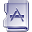 Purple Application Icon 32x32 png